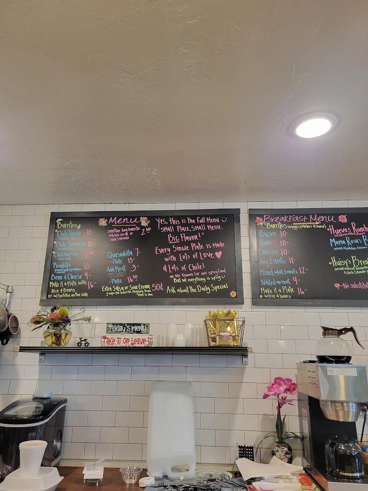 Rosa's Cafe Chile Verde Burrito